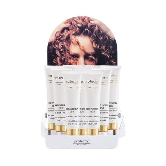 Keratin Protein Cream Salon Display Set (12 x 110 ml)